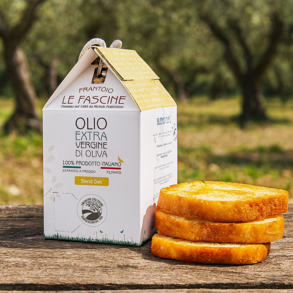 Olio Extravergine Di Oliva “Blend Delì” in Bag In Box da 3 Litri