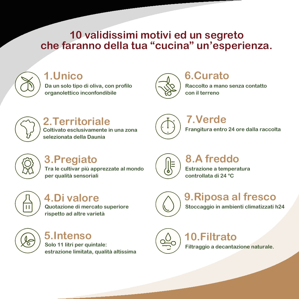 Olio Extravergine Di Oliva “Riserva ORO” in Bag In Box da 3 Litri