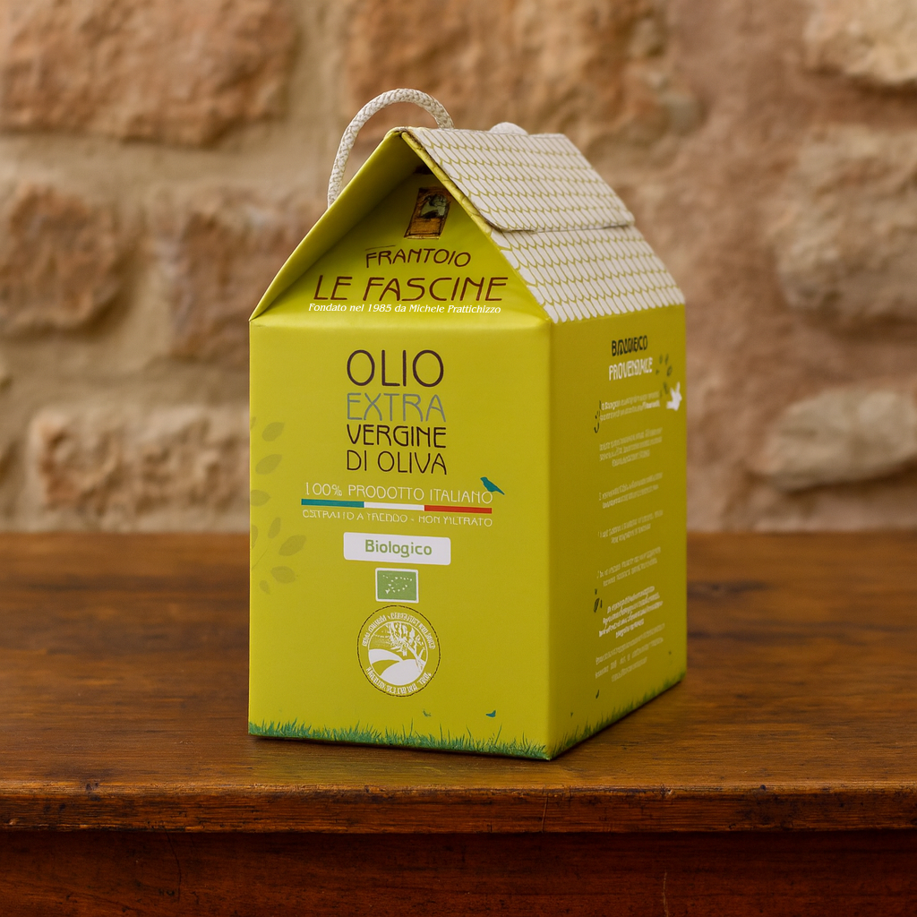 Olio Extravergine Di Oliva “Biologico” in Bag In Box da 3 Litri