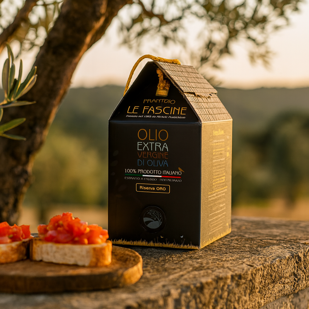 Olio Extravergine Di Oliva “Riserva ORO” in Bag In Box da 3 Litri