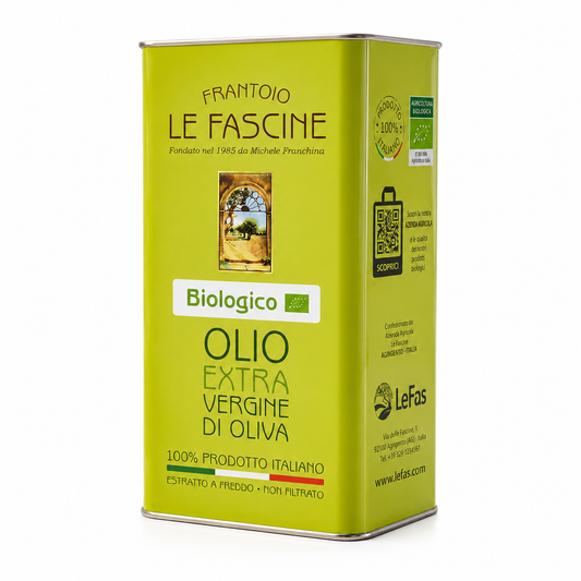 Olio Extravergine di Oliva Biologico in lattina da 3 Litri