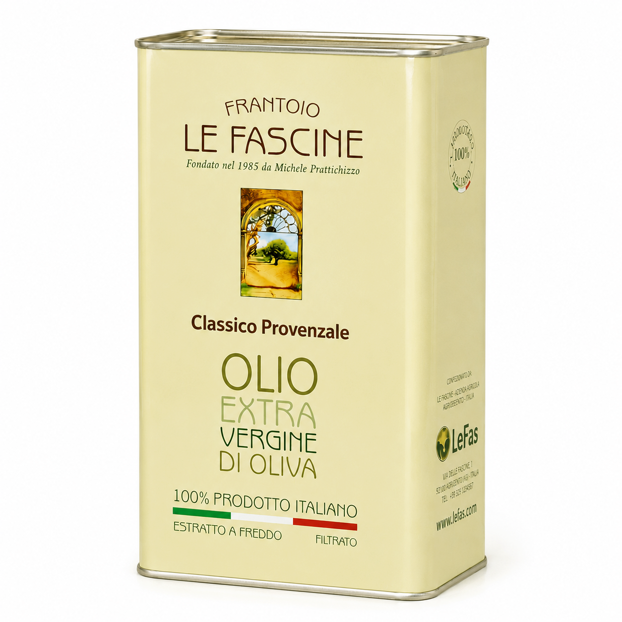 Olio Extravergine di Oliva Classico Provenzale in Lattina da 3 litri