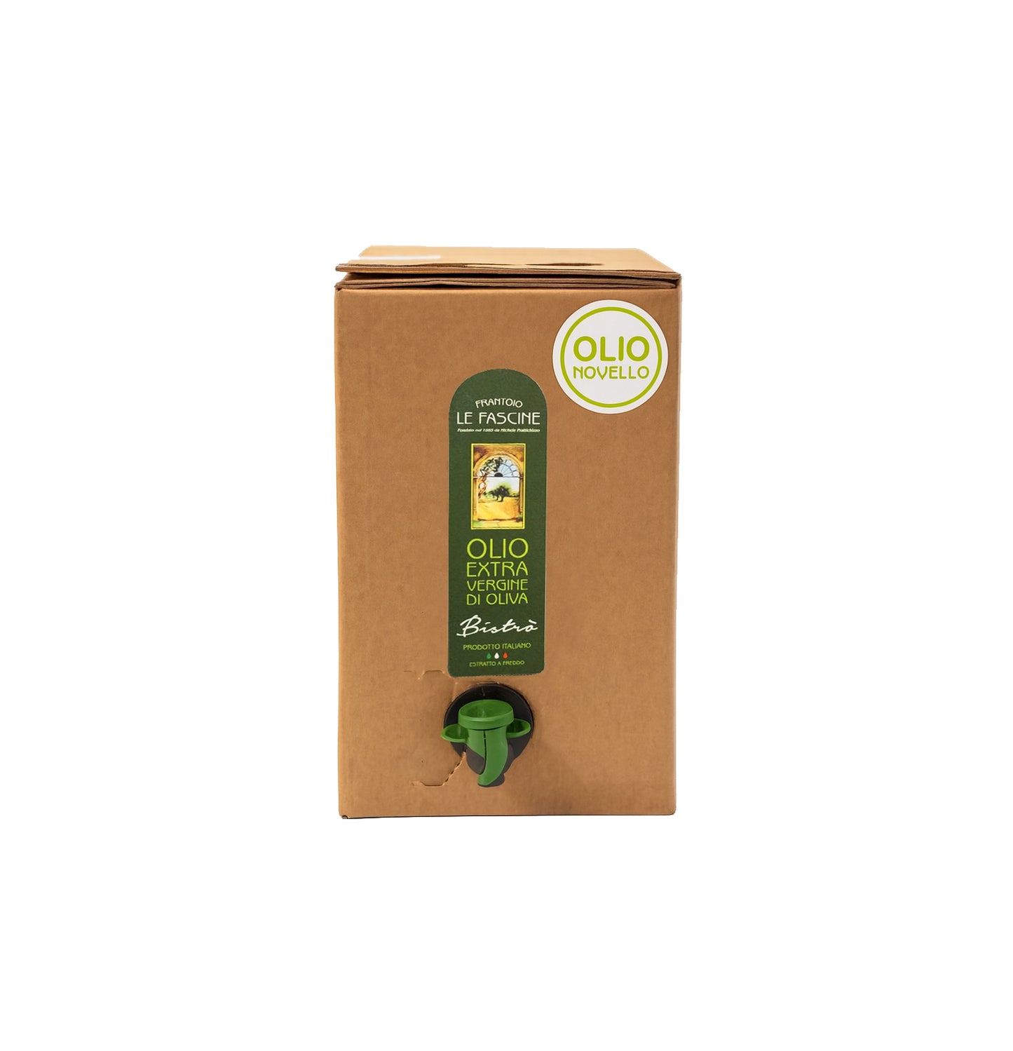 Extra Virgin Olive Oil “Bistrò” in 3 Litre Bag In Box
