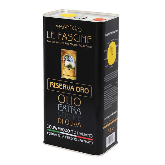 Olio Extravergine di Oliva “RISERVA ORO” in lattina da 5 litri